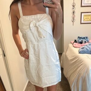 Abercrombie & Fitch White Mini Dress